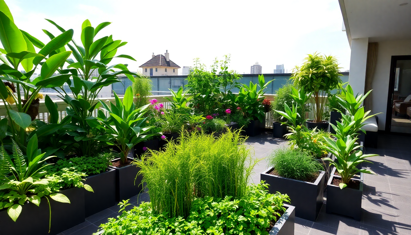 Terrace Plants